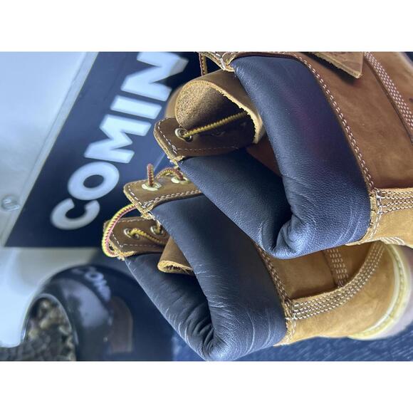 Timberland 6” Premium Boot Wheat Size 8.5W 10360 3640, LKE - Picture 7 of 13